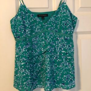 Banana Republic Chiffon Ruffle Blouse 0 / Small